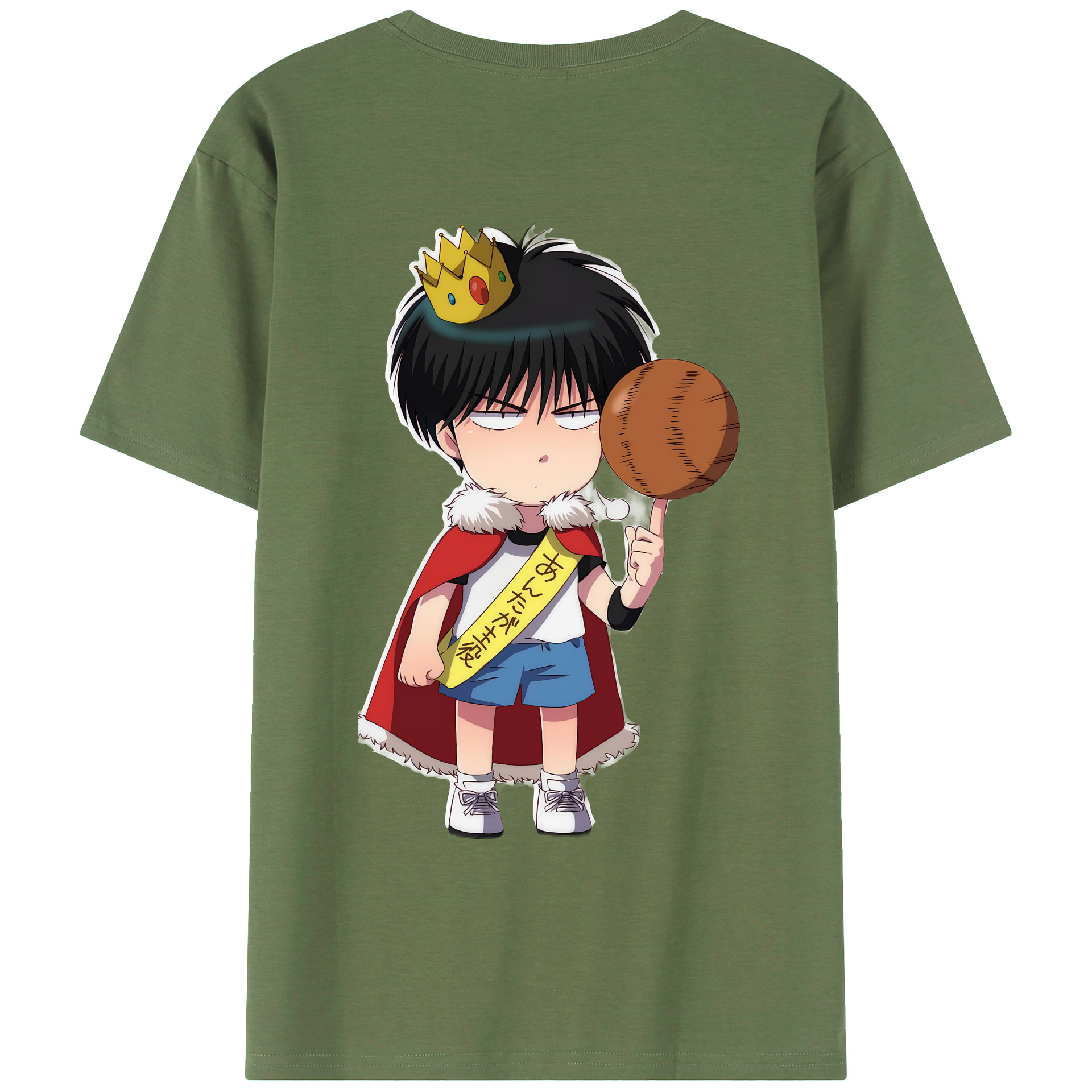 （画像用） SLAM DUNK／スラムダンク 綿100％ メンズ半袖Tシャツ（バックプリント） 通気性
